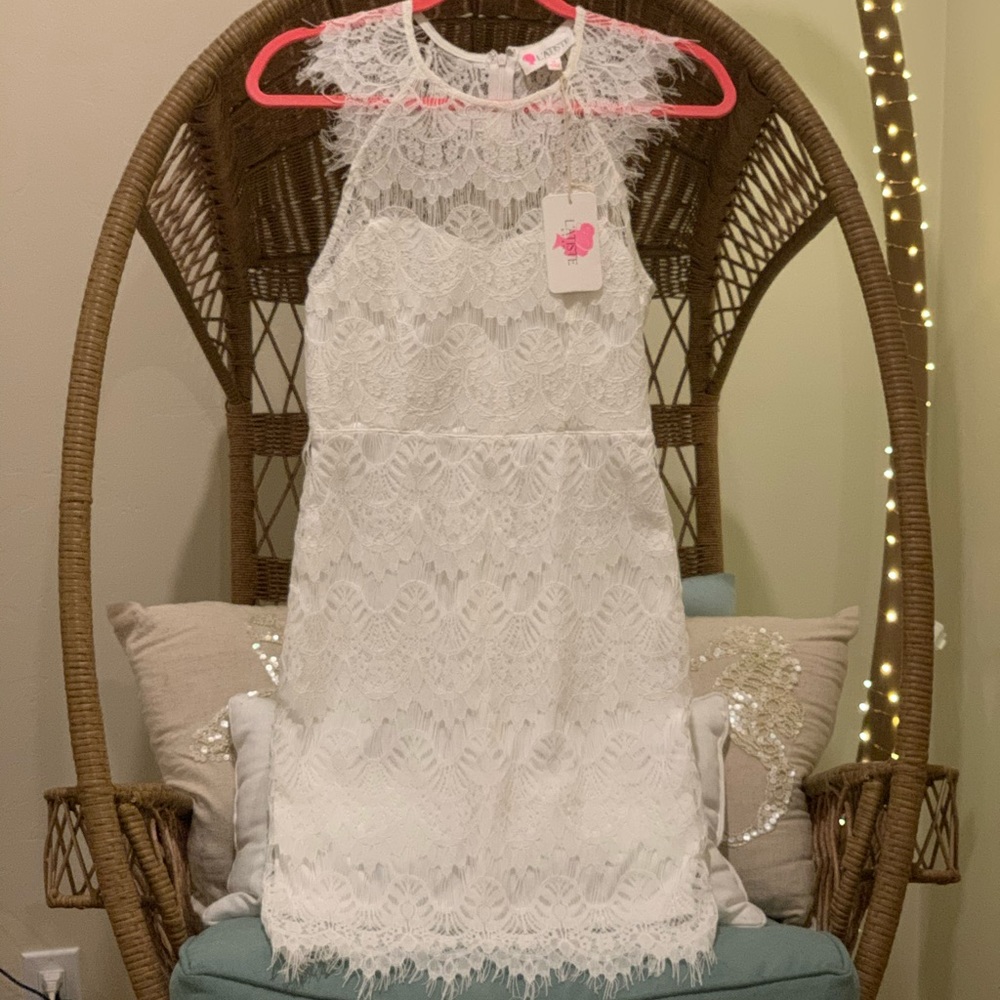 L’atiste Lace Mini Dress